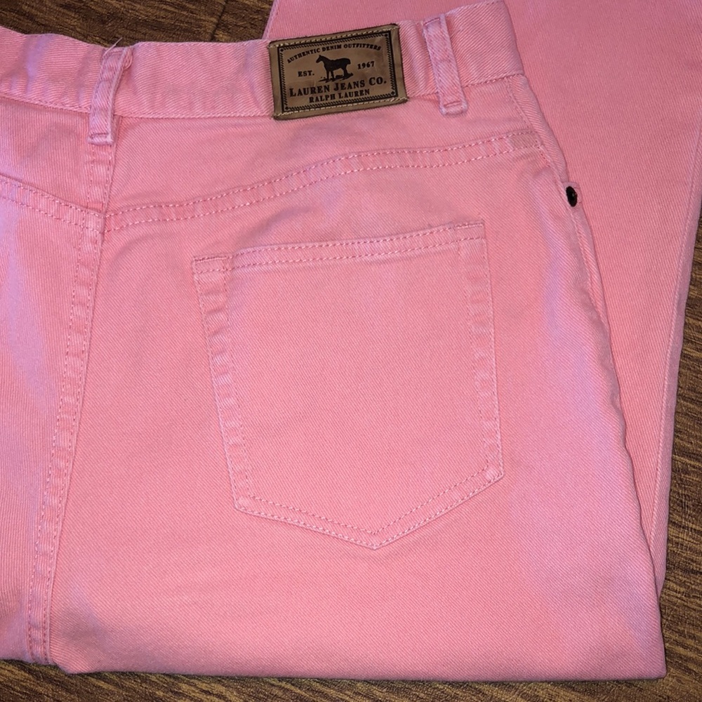 Pink Ralph Lauren Jeans Co. Denim Pants Size 8